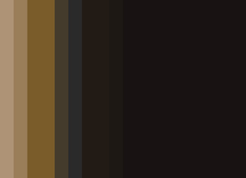 Striped background in bronze-to-black gradient, vertical stripes, color palette background