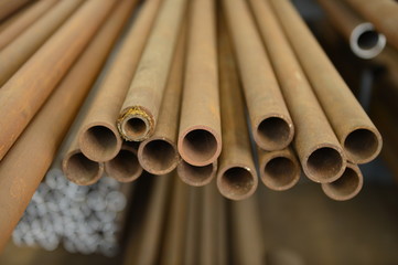 Round steel tube