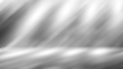 Fototapeta premium soft gray studio room background, grey floor backdrop with spotlight 