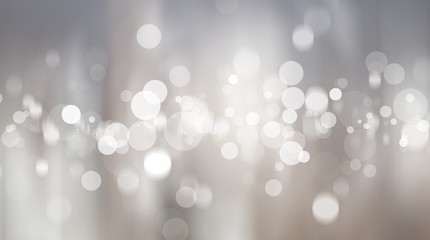 white blur abstract background. bokeh christmas blurred beautiful shiny Christmas lights