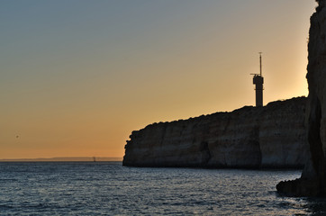 Caneiros Beach in Portimao. Portugal