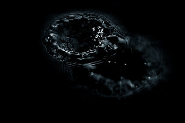 Fototapeta premium Water droplet as background