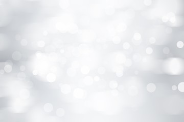 white blur abstract background. bokeh christmas blurred beautiful shiny Christmas lights
