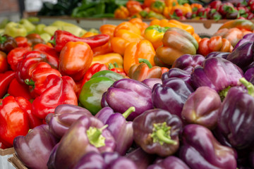 Fresh Organic Peppers