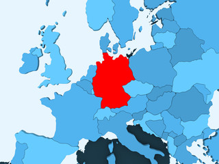 Obraz premium Map of Germany