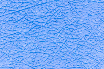 Abstract of blue crack ceramic tile ,glazed tile texture