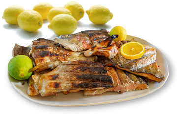 Grilled fish barbecue