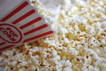 popcorn in a bowl