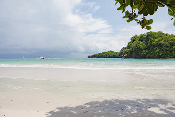 Beautiful Tropical beach sand.