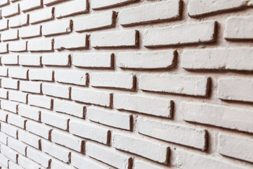 Old white brick wall texture
