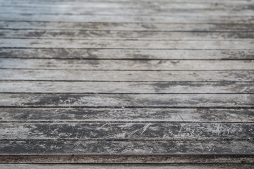 Fototapeta na wymiar Old wooden black table texture