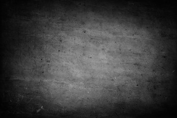 Grey concrete wall. Dark edges