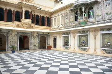Fototapeta premium City Palace, Udaipur, Rajasthan, India