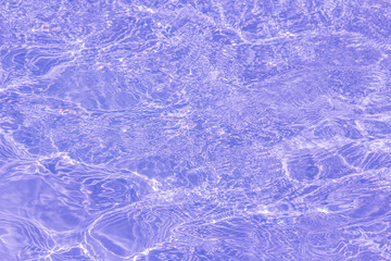 Detail of Wave water in the swimming pool