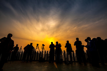 Photographers in waiting