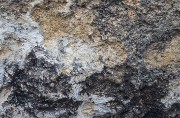 Stone surface in closeup