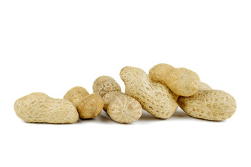 Unshelled peanuts
