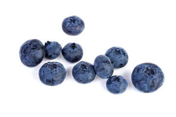 Few bilberries