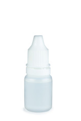 White plastic eye-dropper