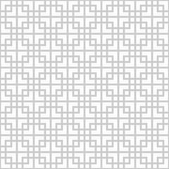 Abstract monochrome seamless pattern in asian style