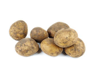 Fototapeta premium Dirty potato