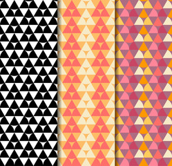 Geometric seamless pattern background.
