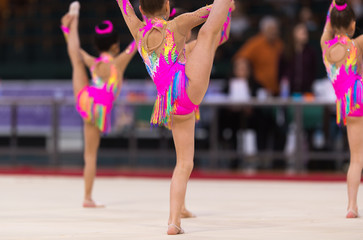 Rhythmic gymnastics competition