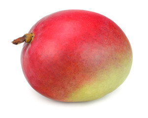 mango isolated on white background. healthy food.