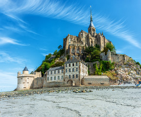 Impressionen von Le Mont-Saint-Michel , Bretagne , Frankreich 