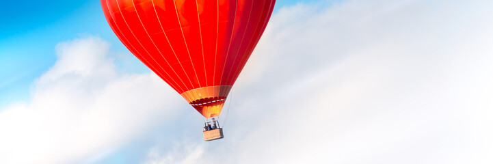 Beautiful balloons in the sky at sunset, Bali, Indonesia © proslgn