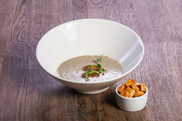 Mushroom cream soup