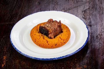 Pastrie with beef