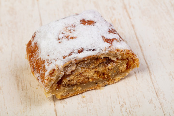 Apple Strudel with nuts
