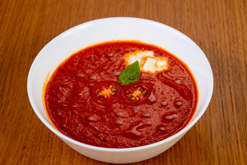 Gazpacho tomato soup