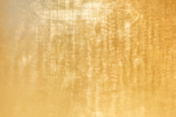 Golden frosted metal texture background