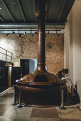 Vintage beer brewery 