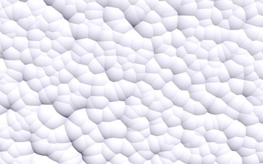 3d rendering picture of white balls. Abstract wallpaper and background. 3D illustration