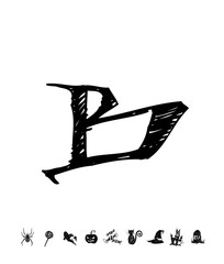 할로윈 포스터 / 손으로 그린 할로윈 그림