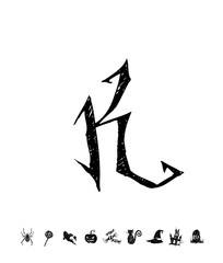 할로윈 포스터 / 손으로 그린 할로윈 그림