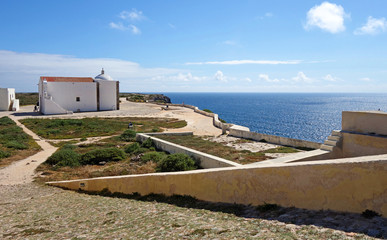 Fototapeta na wymiar fort de Sagres
