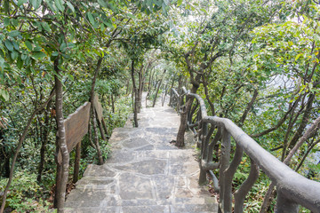 Mountain landscape of zhangjiajie national park, china