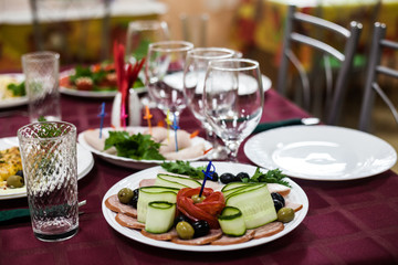 meals at the restaurant