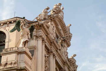 Staues in Venice