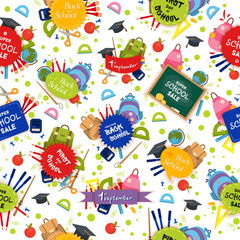 Welcome back to school pattern