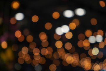 Abstract Light Bokeh Background.