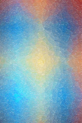 blue, red and vanilla   Color Pencil with big coverage  vertical background illustration.