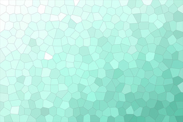Green and blue colorful Little hexagon background illustration.