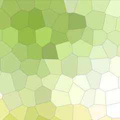 Yellow, green and white colorful Middle size hexagon in square shape background illustration.