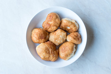 Turkish Fried Dough Crumpets Pisi Halka