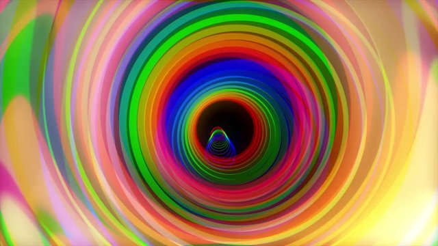 Abstract multicolored geometric motion background seamless loop. abstract geometric multicolored palette circle texture motion background seamless looping fractal